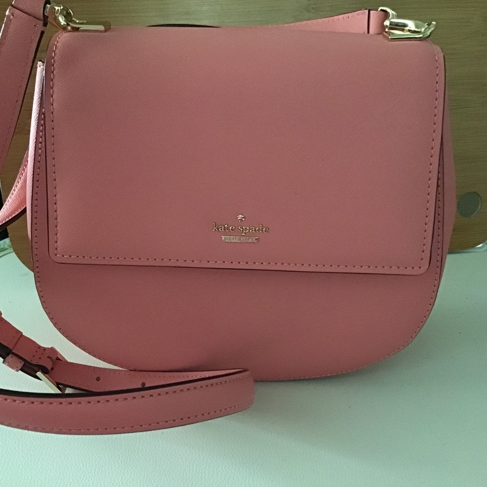 Coral Kate Spade crossbody